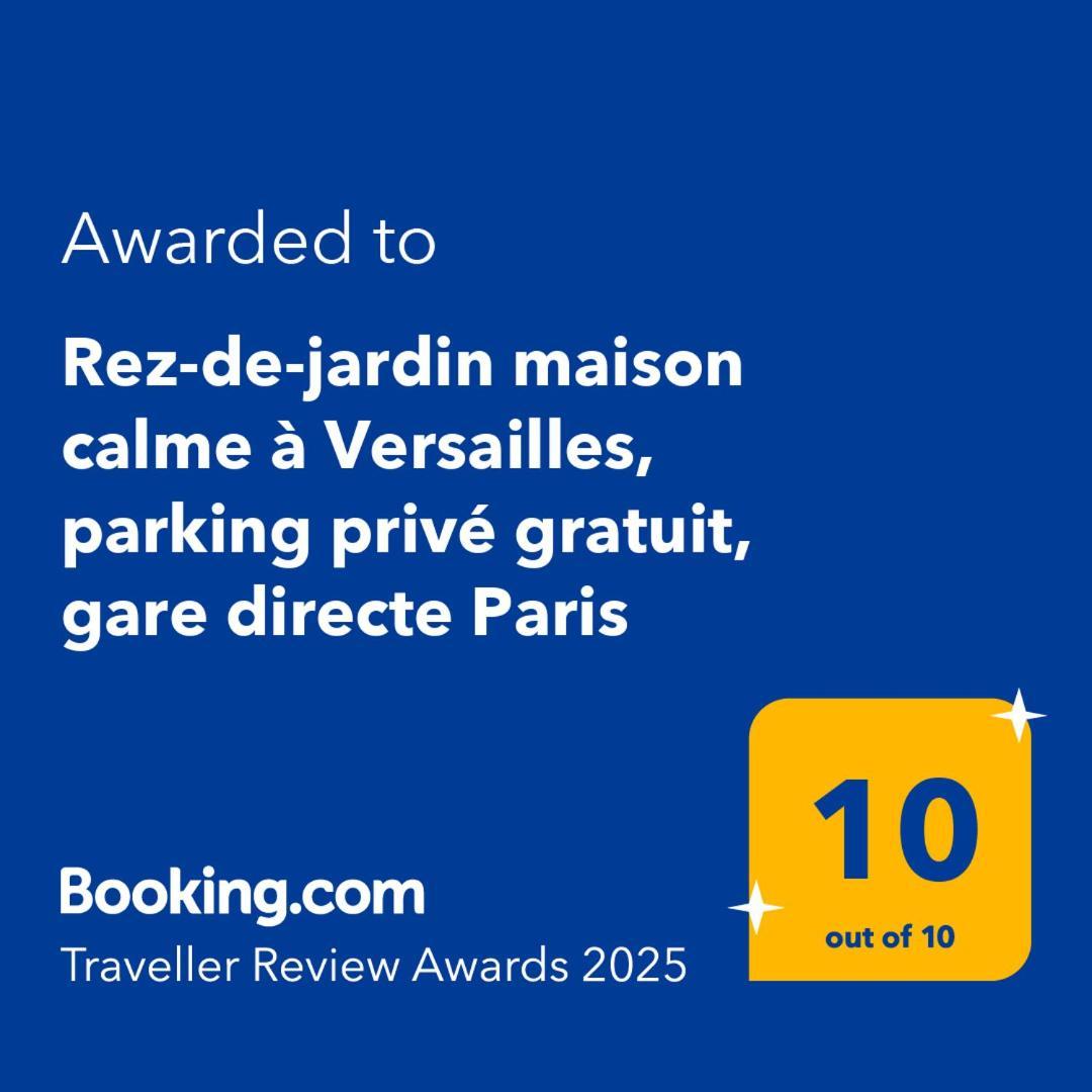 Plain-pied 80 M2 Dans Maison, Parking Prive Gratuit, Gare Paris Tour Eiffel Et Musees